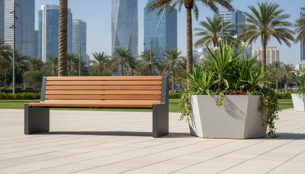 Street Furniture Materials for UAE Climate: The 2026 Resilience Guide