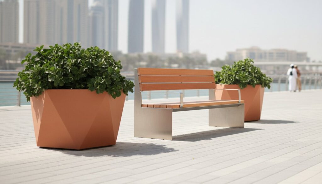 Durable Street Furniture for UAE Climate: The 2026 Resilience Guide
