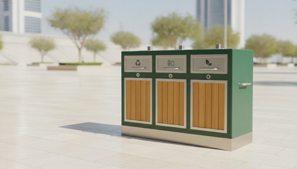 Commercial Waste Receptacles: A Guide to Functional Street Furniture in the UAE