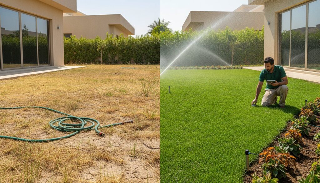 DIY Garden Irrigation vs. Professional Installation: The UAE Homeowner’s Guide